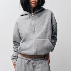 Danielle Guizio Zip Up Hoodie